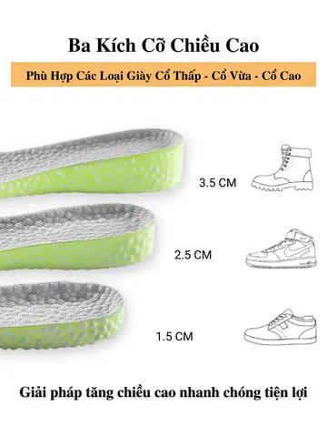 Có Nên Dùng Lót Giày Tăng Chiều Cao? Đánh Giá Chi Tiết Về Lợi Ích Và Nguy Cơ