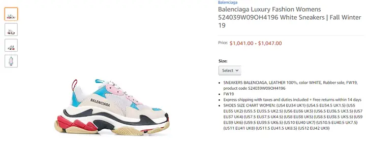 Top 5 Mẫu Giày Balenciaga Nữ Chính Hãng: Review Chi Tiết & Bảng Giá Mới Nhất 2024