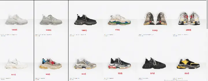 Review Chi Tiết Giày Balenciaga Triple S: Giá Chính Hãng, Chất Lượng & Lựa Chọn Thay Thế