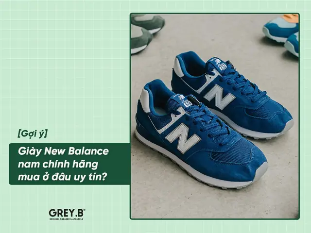 Top 5 Mẫu Giày New Balance Nam Chính Hãng Tại Hà Nội Đáng Mua Nhất Năm 2026