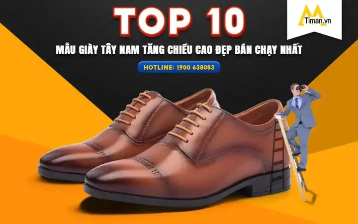 Top 5+ Kiểu Giày Tăng Chiều Cao Nam Đường 3/2 Chất Lượng, Giá Tốt Nhất Hiện Nay