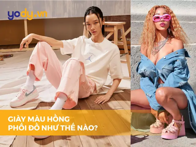 15+ Cách Phối Đồ Với Giày Thể Thao Màu Hồng Giúp Bạn Tỏa Sáng