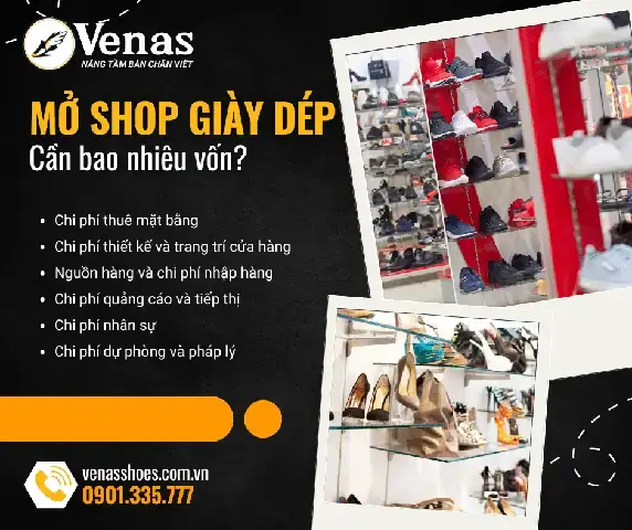 Mở Shop Giày Cần Bao Nhiêu Vốn? Bảng Chi Phí Chi Tiết Từ A-z Cho Người Mới