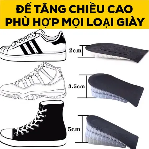 Review Top 5 Miếng Lót Giày Tăng Chiều Cao Tốt Nhất Tại Sài Gòn
