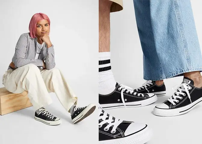 So Sánh Chi Tiết: Nên Mua Giày Converse Cổ Cao Hay Cổ Thấp?
