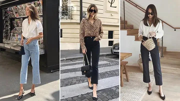 10+ Cách Phối Đồ Với Giày Búp Bê Mũi Nhọn Thanh Lịch Cho Mọi Dịp