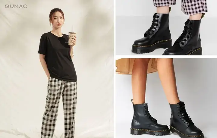 Cẩm Nang Mix & Match: 15+ Cách Phối Đồ Với Giày Dr. Martens Nữ Cổ Cao Siêu Chất