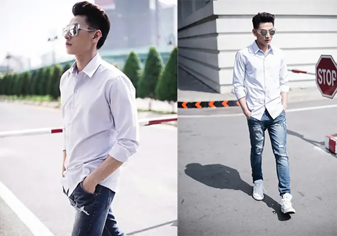 Phối Giày Với Áo Sơ Mi Nam: Bảng Phối Màu Chuẩn Style Cho Mọi Phong Cách
