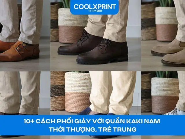Phối Quần Kaki Nam Với Giày Thể Thao: Bảng Phối Màu, Kiểu Dáng Và Bí Quyết Chuẩn Style