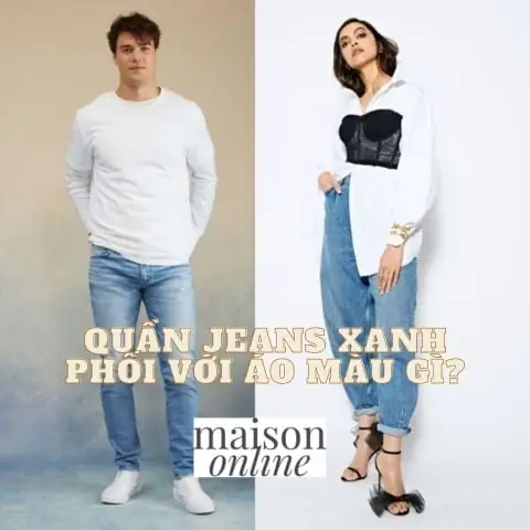 Quần Bò Xanh Nên Đi Giày Màu Gì?