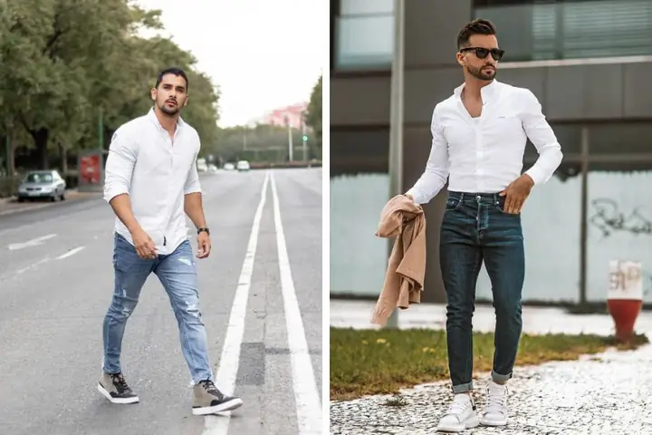 Phối Đồ Chuẩn Men: Gợi Ý 5 Kiểu Giày Hoàn Hảo Khi Mặc Quần Jean Và Áo Sơ Mi