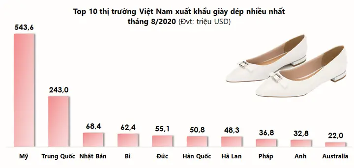Phân Tích Toàn Diện Thị Trường Xuất Khẩu Giày Dép Của Việt Nam: Top 10 Đối Tác Chính Và Xu Hướng Mới Nhất