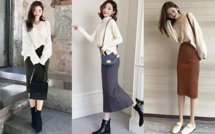 Gợi Ý Phối Váy Len Body Với Giày: 5 Phong Cách Cho Mọi Hoàn Cảnh