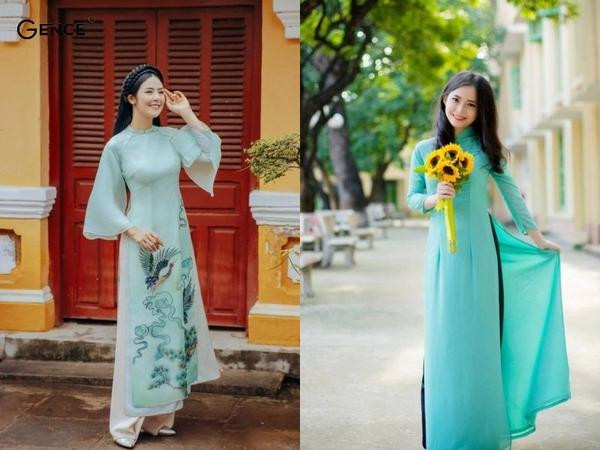 Gợi ý cách phối áo xanh ngọc cùng quần màu nổi bật tạo phong cách cá tính