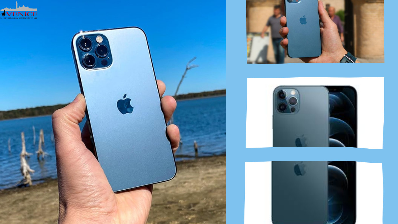 Màu 12 Pro Max: Đẳng cấp với màu Xanh Pacific Blue