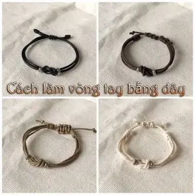 Cách Làm Vòng Tay Handmade Bằng Dây Giày Từ A Đến Z
