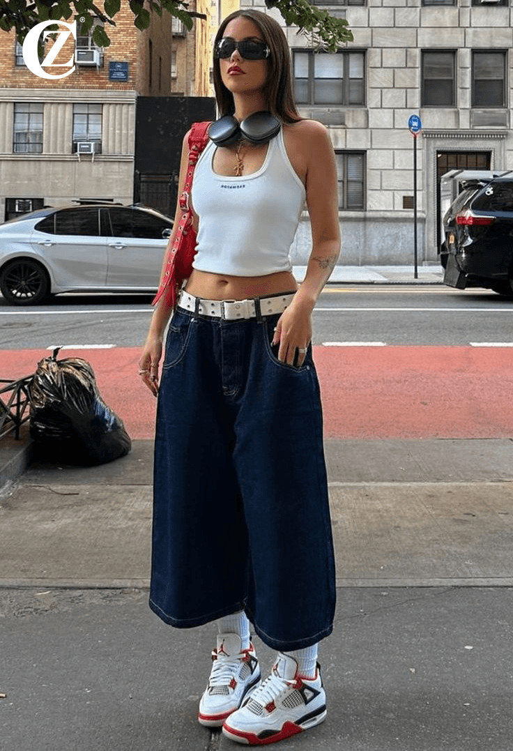 Cách phối đồ streetwear với quần cargo túi hộp cho nữ cá tính