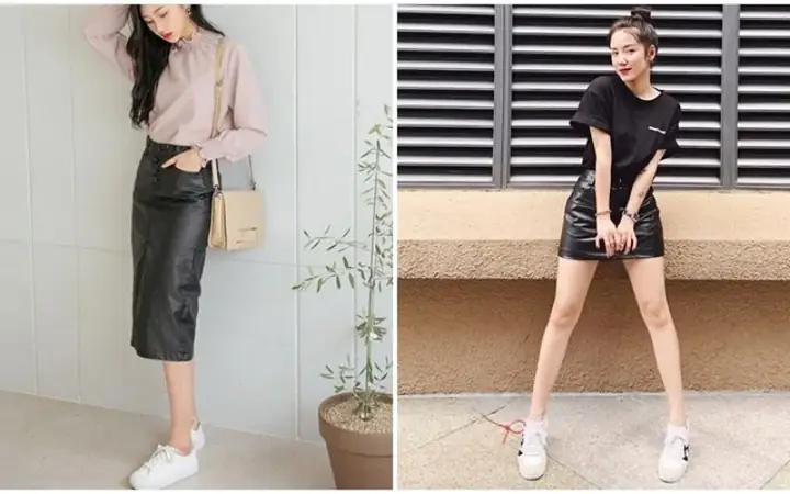 Chân Váy Da Kết Hợp Với Giày Gì? Bí Quyết Phối Đồ Từ A Đến Z