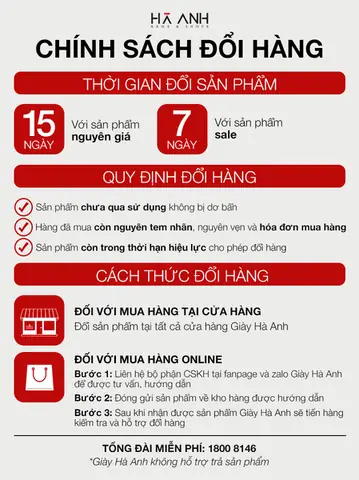 Chính Sách Bảo Hành Đổi Trả Từ Giày Dép Cần Biết Trước Khi Mua