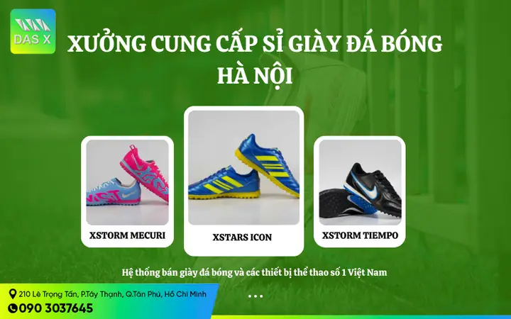 Top 5 Đầu Nguồn Giày Đá Bóng Giá Sỉ Tốt Nhất 2026