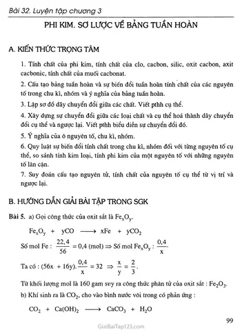 Hướng Dẫn Giải Bài 5 Sgk Hóa 9 Luyện Tập Chương 3 Chi Tiết