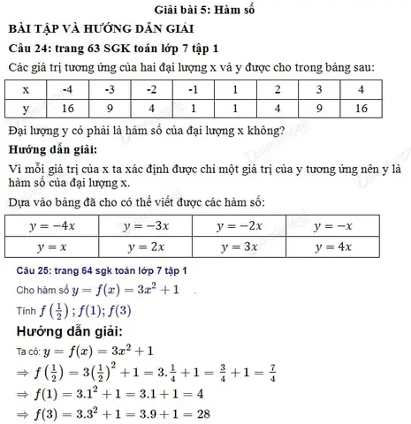 Cách Giải Bài Tập 63 Và 64 Sgk Toán Lớp 7 Đầy Đủ Và Chi Tiết