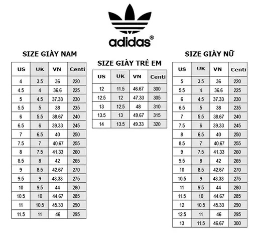 Giày Adidas 40.5 Cỡ Chân Bao Nhiêu? Hướng Dẫn Chi Tiết