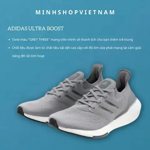 Đánh Giá Chi Tiết Giày Adidas Nam Ultra Boost 3.0 Grey: Biểu Tượng Thời Trang Và Thể Thao