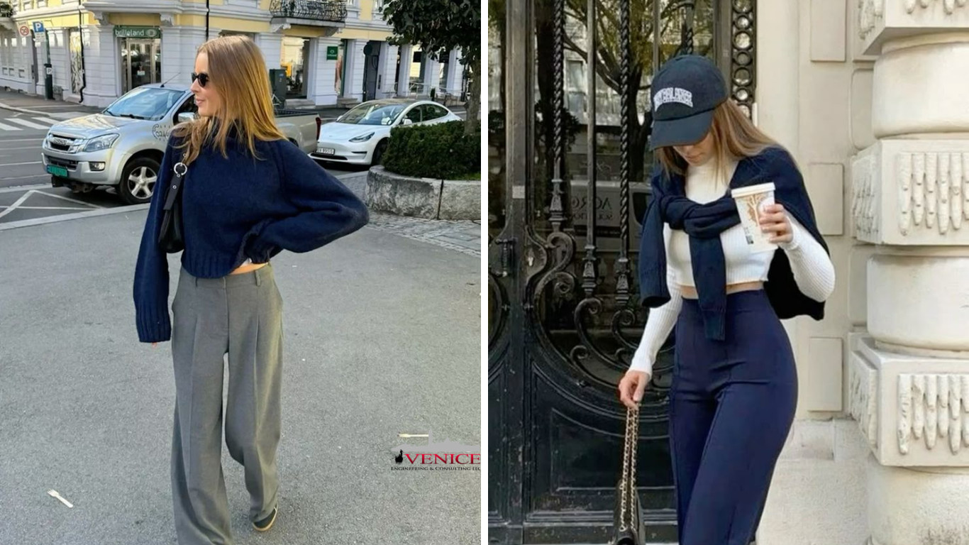 Màu Midnight Phối Với Xám