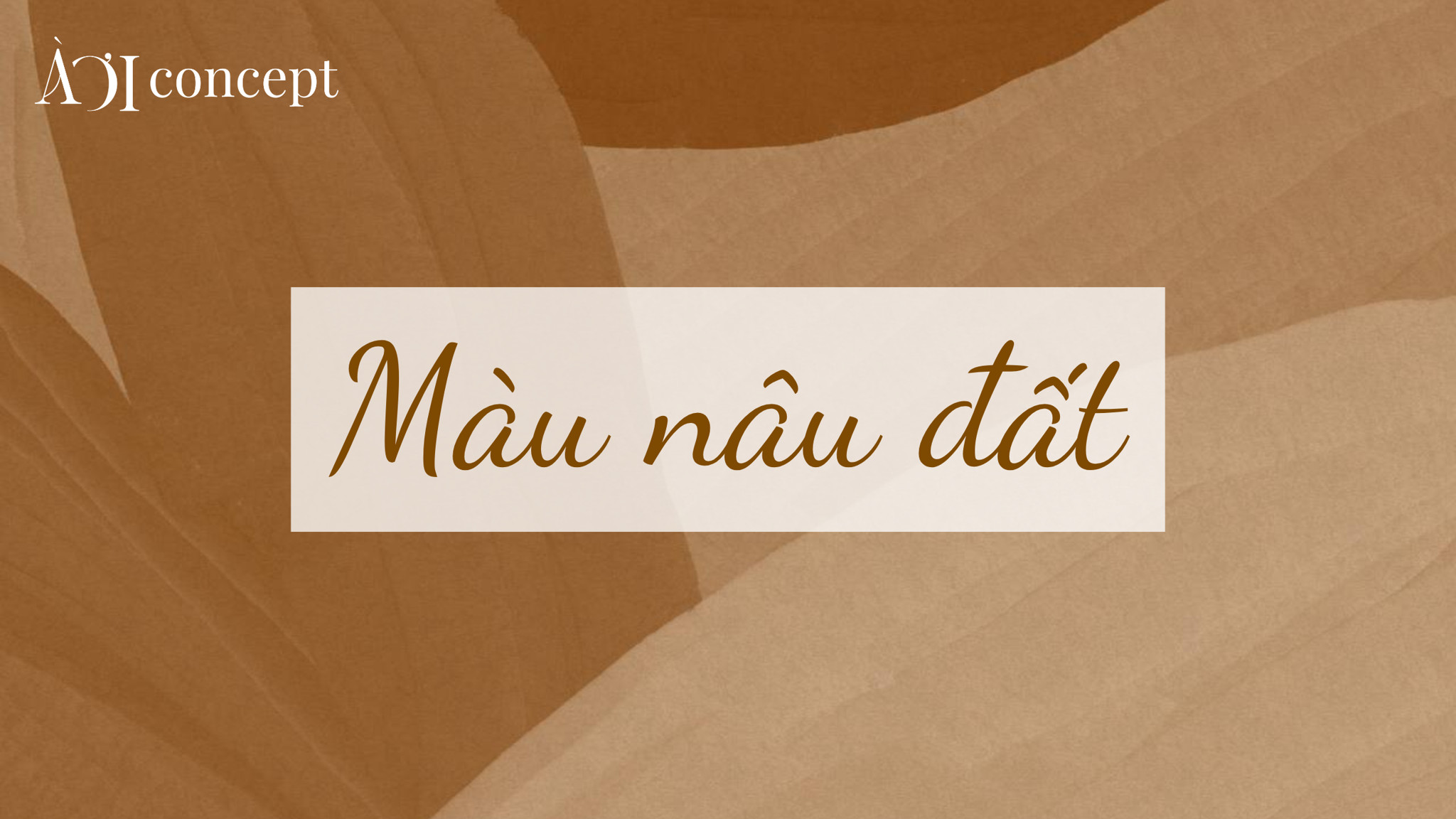 Sắc nâu nhạt kết hợp với xanh rêu tạo phong cách thời trang trầm lắng, gần gũi thiên nhiên