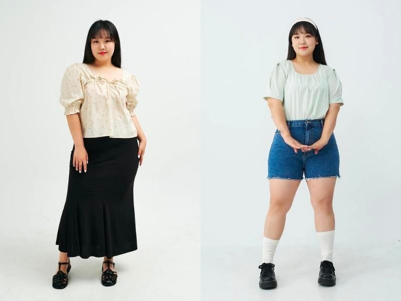 Nam giới có dáng người hơi đầy đặn mặc áo polo form body fit vừa vặn