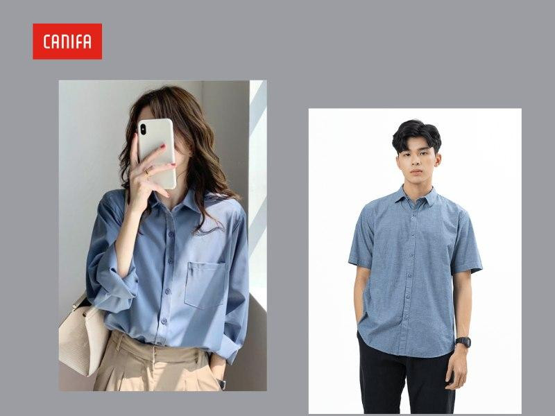 Cách phối màu xanh tím than với các sắc trung tính trắng, đen, xám, be đơn giản mà tinh tế