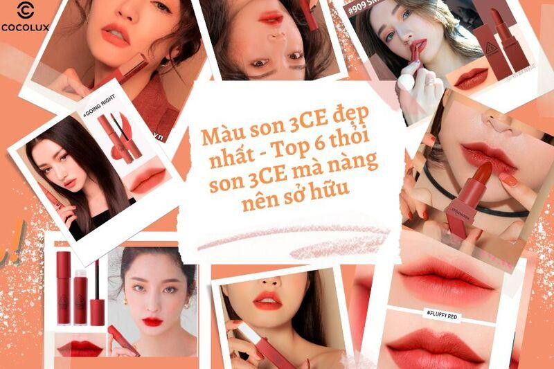 Hinh anh mau son 3CE Taupe chinh xac, sac nau dat do tram quyen ru