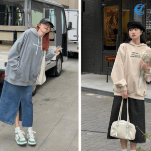 Phối đồ sành điệu cùng áo hoodie nữ cho nàng