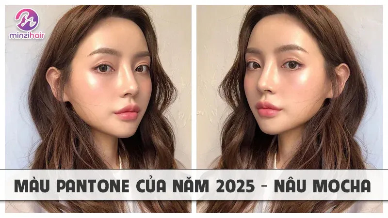 Tóc màu nâu mocha tôn lên vẻ đẹp tự nhiên cho nhiều tông da