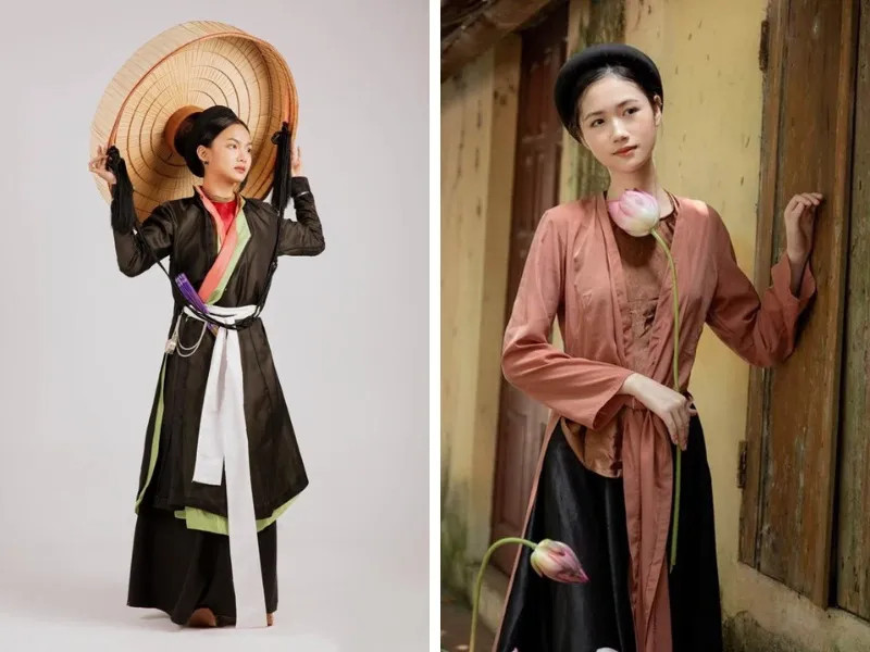 Vẻ đẹp mộc mạc của áo tứ thân truyền thống miền Bắc