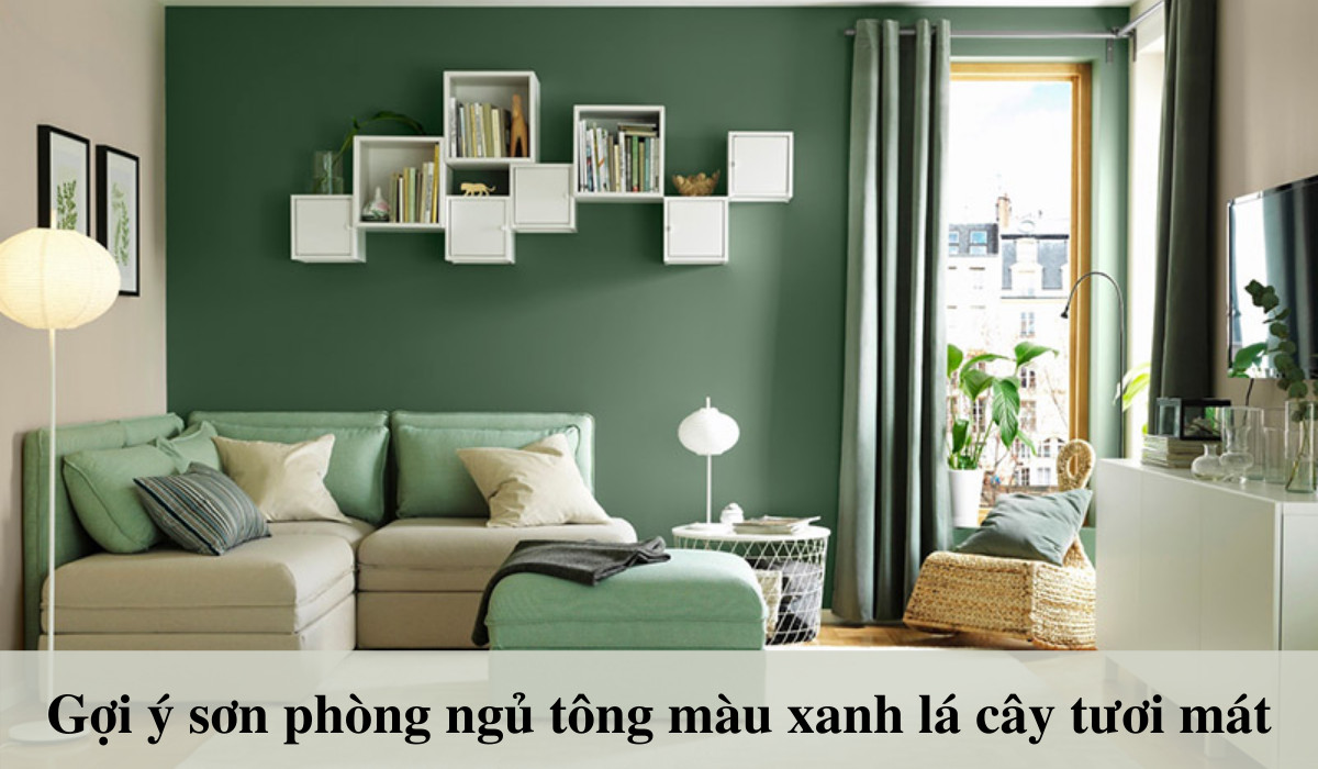 Cac vat dung mang mau xanh ngoc bich the hien y nghia binh an va sang trong