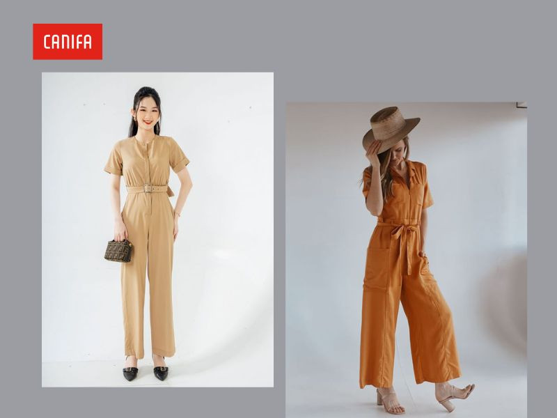 Hình ảnh minh họa trang phục jumpsuit liền mảnh