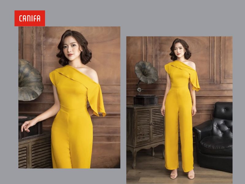 Jumpsuit dự tiệc sang trọng với chất liệu mềm mại