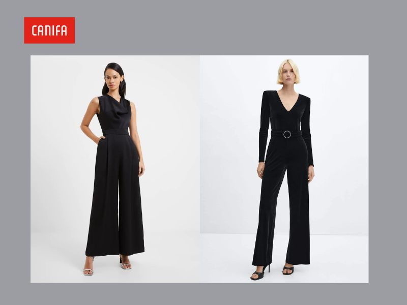 Phối đồ jumpsuit đơn giản, tinh tế với tông màu trung tính