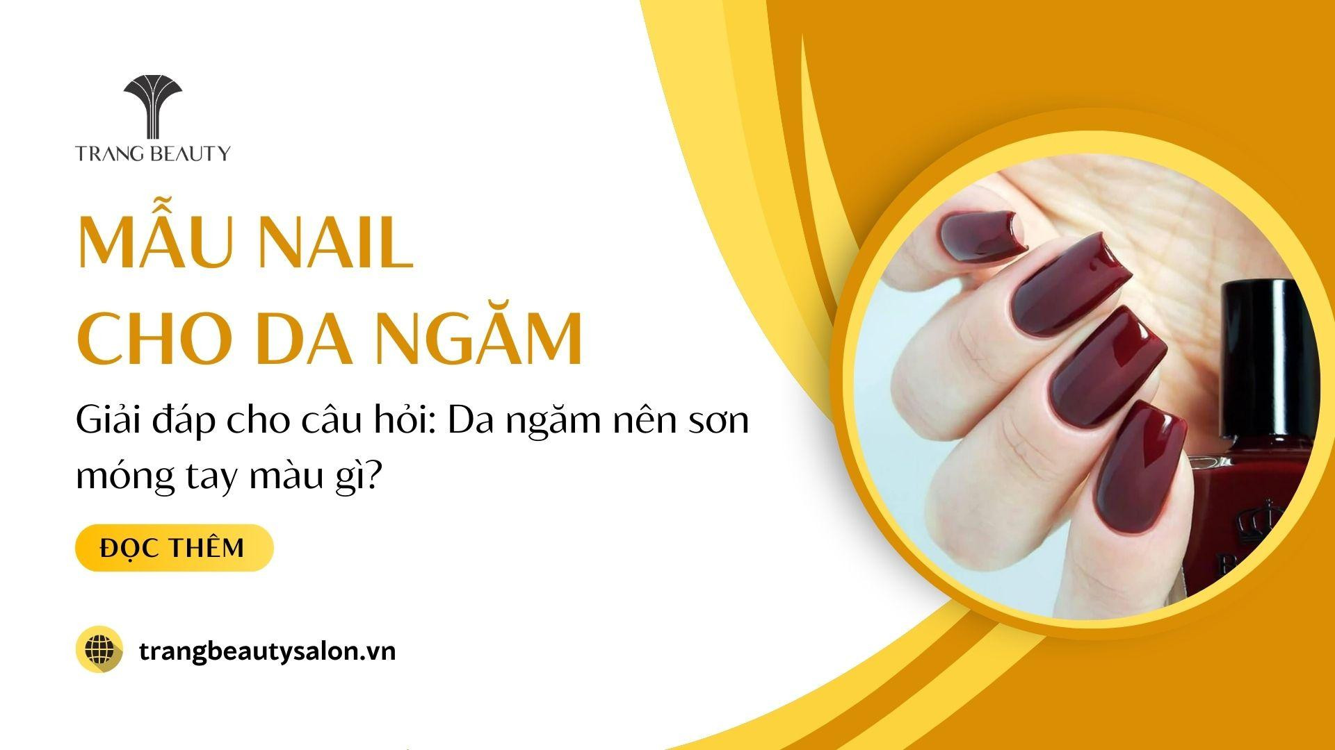 Lua chon son mau do hoac nude phu hop de ton vinh lan da ngam them quyen ru va rang ro