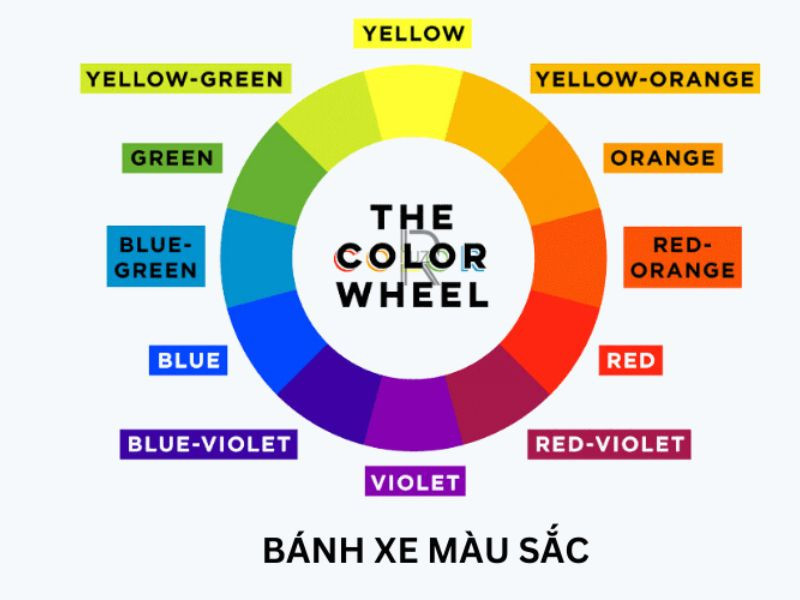 Ứng dụng bánh xe màu sắc để phối màu cam trong thời trang