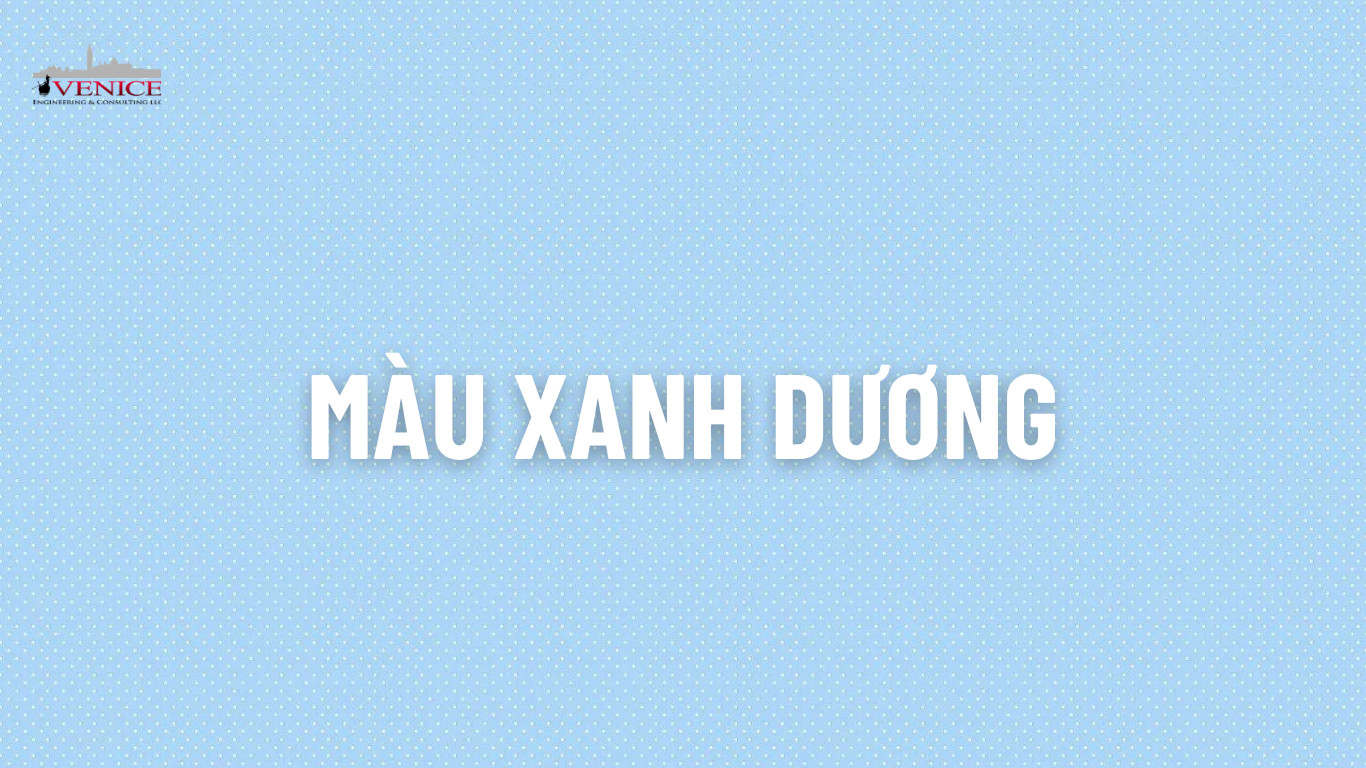 Phối màu xanh dương với các gam màu khác trong bánh xe màu sắc